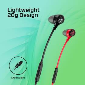 Sluchátka HyperX Cloud Earbuds II červená barva
