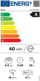 Pračka Bosch WGH24400BY Speed Perfect bílá barva
