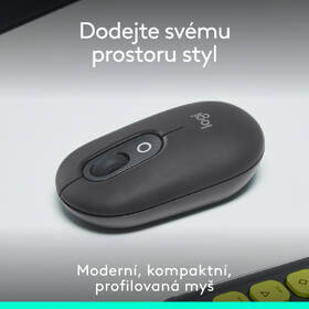 Myš Logitech POP šedá barva
