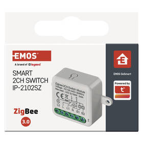 Modul EMOS GoSmart spínací IP-2102SZ, ZigBee, 2-kanálový 
