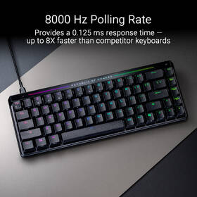 Klávesnice Asus ROG Falchion Ace HFX (ROG HFX Magnetic / PBT) - US layout černá barva
