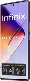 Mobilní telefon Infinix Note 40 Pro+ 5G 12 GB / 256 GB černá barva
