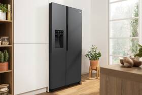 Americká lednice Gorenje NRR9185ESBXL černá barva
