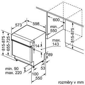 Myčka nádobí Bosch SMI6ZCS10E Zeolith® 
