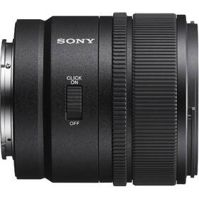 Objektiv Sony E 15 mm f/1.4 G černá barva
