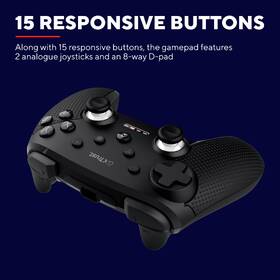 Gamepad Trust GXT542 MUTA Wireless černá barva
