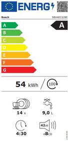 Myčka nádobí Bosch SBH4ECX28E XXL velikost 
