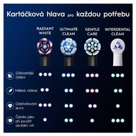 Náhradní hlavice Oral-B iO Ultimate Clean White XL Pack (6 ks) bílá barva
