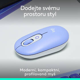 Myš Logitech POP fialová barva
