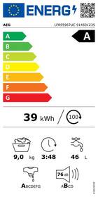 Pračka AEG LFR95967UC bílá barva
