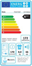 Set výrobků Miele WEB 395 WCS 125 + TEC 675 WP 125 bílá barva
