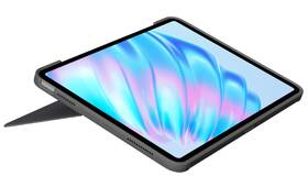 Pouzdro na tablet Logitech Combo Touch na Apple iPad Air 11" (M2), US šedá barva
