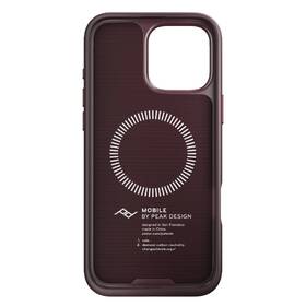 Kryt na mobil Peak Design Everyday Case na Apple iPhone 16 Pro Max vínová barva
