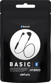 Sluchátka Defunc BT Earbud Basic Hybrid černá barva
