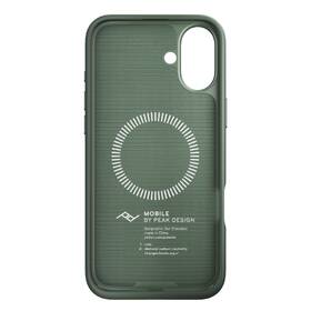 Kryt na mobil Peak Design Everyday Case na Apple iPhone 16 Plus zelená barva
