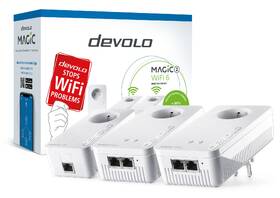 Síťový rozvod LAN po 230V Devolo Magic 2 WiFi 6 Multiroom Kit 
