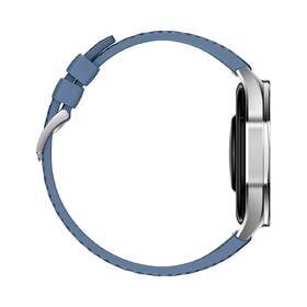 Chytré hodinky Huawei Watch GT 5 46 mm - Silver + Blue Woven Strap 
