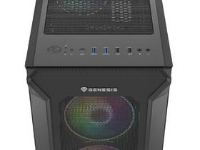 Case Genesis IRID 505 V2 ARGB černá barva
