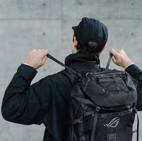 Batoh na notebook Asus ROG Archer ErgoAir Gaming Backpack BP3800 černá barva
