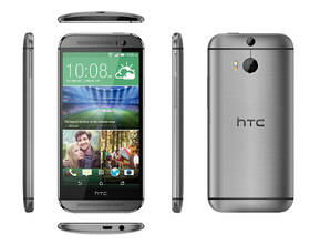 Mobilní telefon HTC One (M8) dual sim šedá barva
