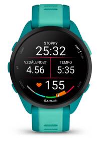 Chytré hodinky Garmin Forerunner 165 Music - Turquoise / Aqua 
