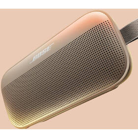 Přenosný reproduktor Bose SoundLink Flex II béžová barva
