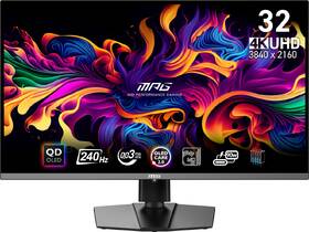 Monitor MSI MPG 321URX QD-OLED černá barva
