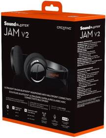 Sluchátka Creative SoundBlaster Jam V2 černá barva
