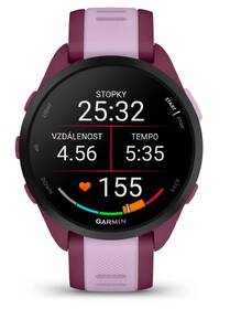 Chytré hodinky Garmin Forerunner 165 Music - Berry / Lilac 
