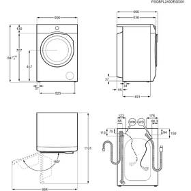 Pračka Electrolux EW7F4492QC bílá barva
