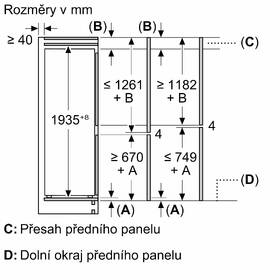 Chladnička s mrazničkou Bosch KBN96VSE0 
