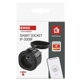 Chytrá zásuvka EMOS GoSmart IP44, IP-3008F, ZigBee 
