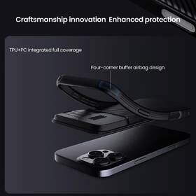 Kryt na mobil Nillkin CamShield PRO Magnetic pro Apple iPhone 16 Pro černá barva
