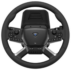 Volant HORI Truck Control System, Force Feedback, pro PC černá barva
