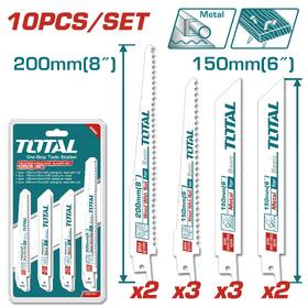 Sada pilových plátků Total tools TRSB1001 10ks 
