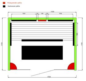 Infrasauna Belatrix Vista 3 Lux 
