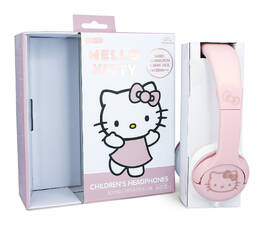 Sluchátka OTL Technologies Hello Kitty Wired růžová barva
