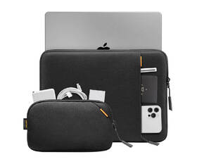 Pouzdro na notebook tomtoc Sleeve Kit na 14" MacBook Pro černá barva
