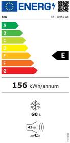 Mraznička ECG EFT 10855 WE 
