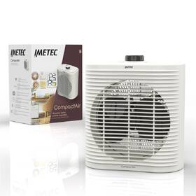 Teplovzdušný ventilátor Imetec 4032 Compact Air bílá barva
