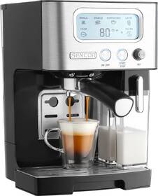 Espresso Sencor SES 4090SS stříbrná barva
