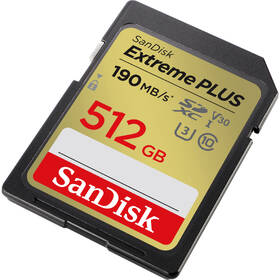 Paměťová karta SanDisk 512GB UHS-I U3 (190R/130W) 
