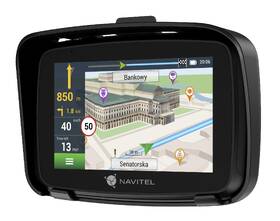 Navigační systém GPS NAVITEL G590 MOTO černá barva
