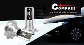 Autožárovka Compass LED CSP chip 12V H7 2 ks 
