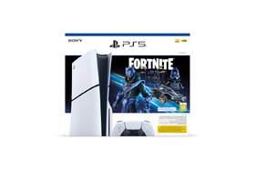 Herní konzole Sony PlayStation 5 (typ modelu - slim) Fortnite Bundle bílá barva
