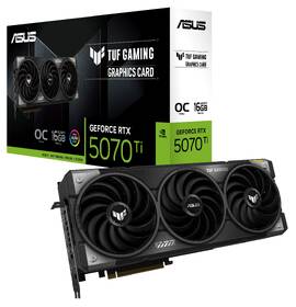 Grafická karta Asus GeForce RTX 5070 Ti TUF GAMING 16GB 
