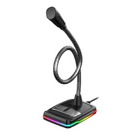 Mikrofon PLATINET VARR GAMING RGB USB černá barva
