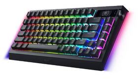 Klávesnice Razer BlackWidow V4 Pro 75%, US layout černá barva
