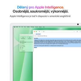 Počítač All In One Apple 24" CTO Sklo s nanotexturou M4 10× CPU 10× GPU, 16 GB, 256 GB - zelený CZ 
