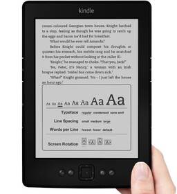 Čtečka e-knih Amazon Kindle 5, s reklamou černá barva
